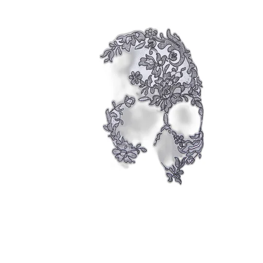 Alexander Mcqueen Lace Skull Crewneck T-Shirt
