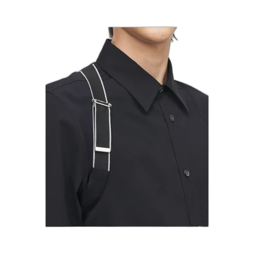 Alexander Mcqueen Harnes Long-Sleeved Shirt