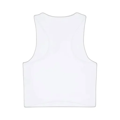 Givenchy Paris Logo Printed Cropped Tank Top