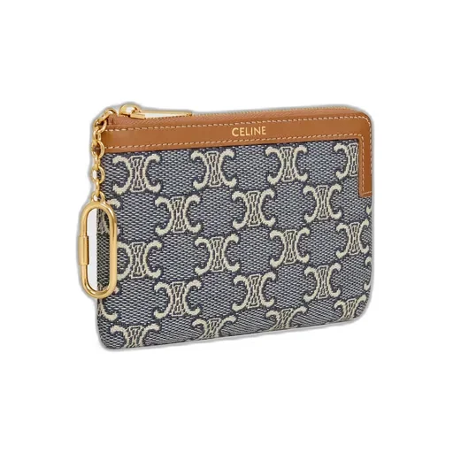 Coin Purse In Jacqaurd Triomphe All Over