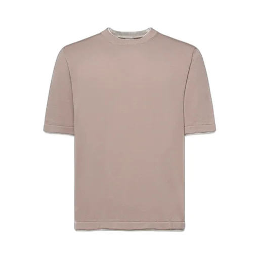 Eleventy Crew Neck Short Sleeve T-Shirt