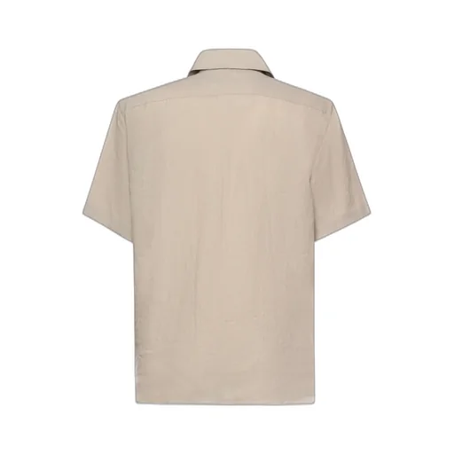 Eleventy Short-Sleeve Bowling Shirt