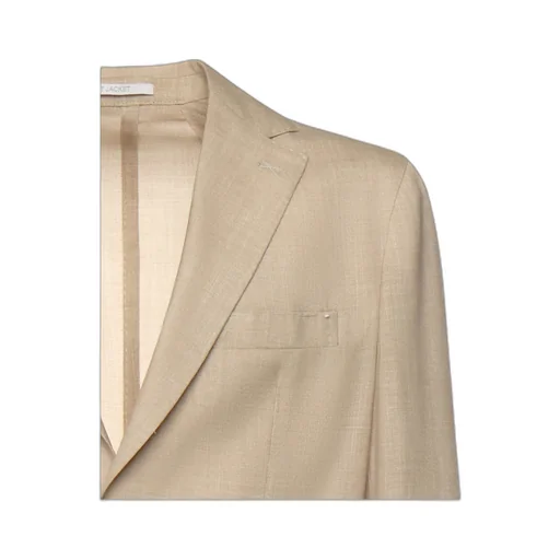 Single-Breasted Long-Sleeved Suit Jacket
