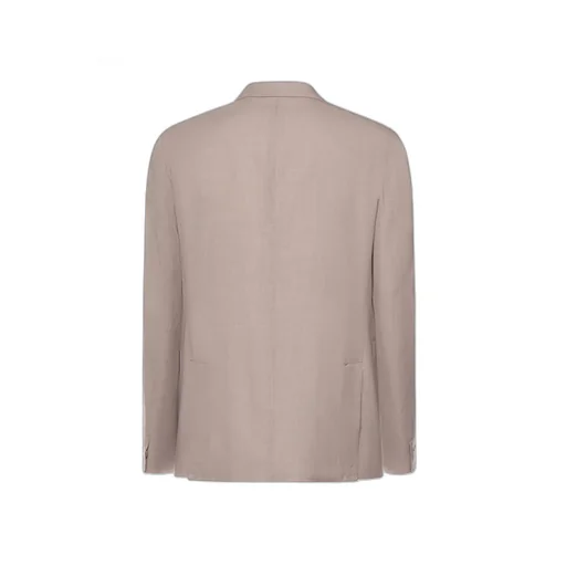 Single-Breasted Long-Sleeved Suit Jacket