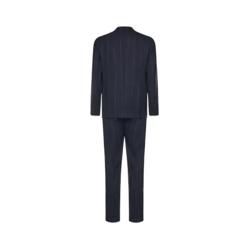 Eleventy Single-Breasted Striped Suit