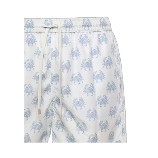 Eleventy Crab Print Swimwear
