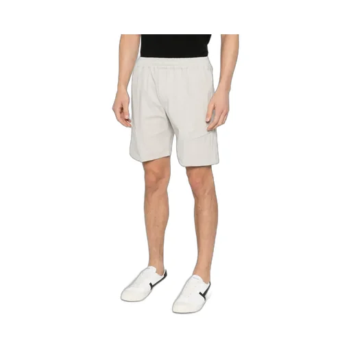 Elastic-Waistband Pocket Shorts
