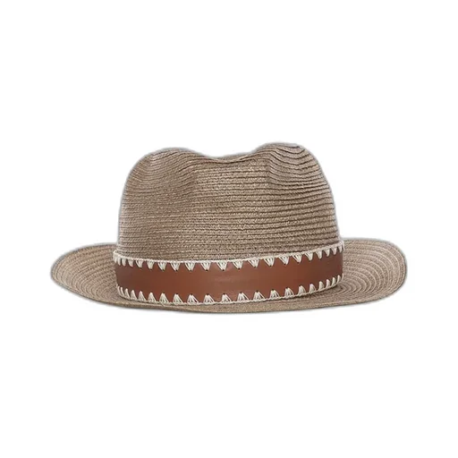 Eleventy Contrast Trim Hat