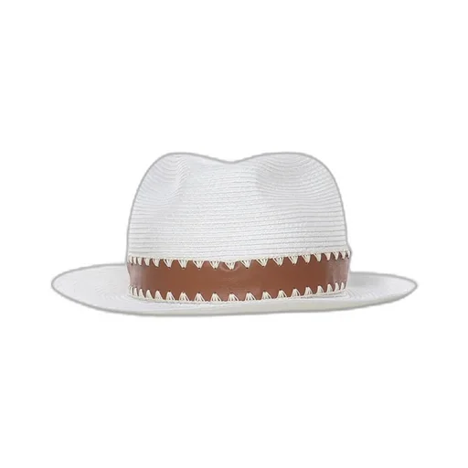 Eleventy Contrast Ribbon Hat