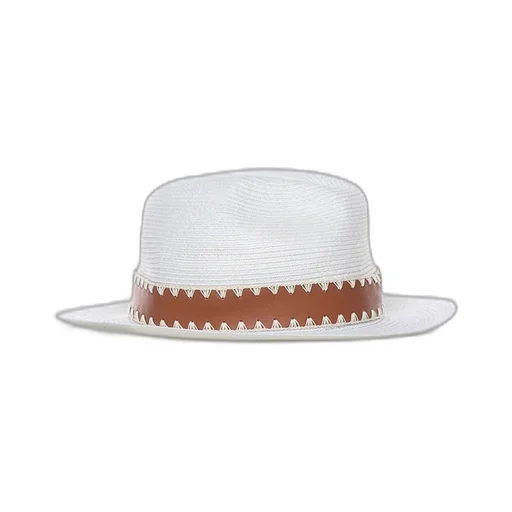 Eleventy Contrast Ribbon Hat