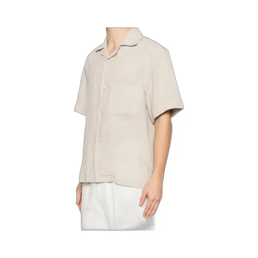 Chest-Pocket Short-Sleeve Shirt