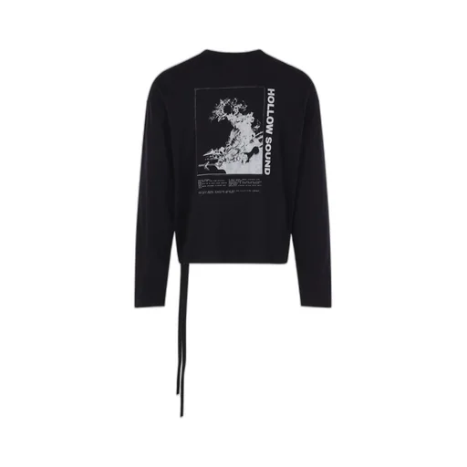 Ann Demeulemeester Printed Long Sleeved T-Shirt
