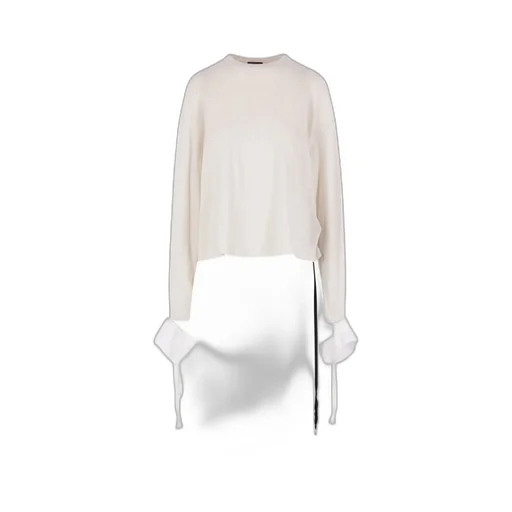Ann Demeulemeester Strapped Long Sleeved T-Shirt