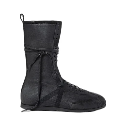 Fides Soft High-Top Lace-Up Sneakers