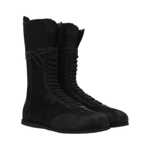 Ann Demeulemeester Lace-Up Sneaker Boots