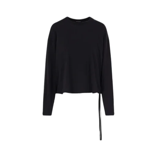 Ann Demeulemeester Printed Long Sleeved T-Shirt