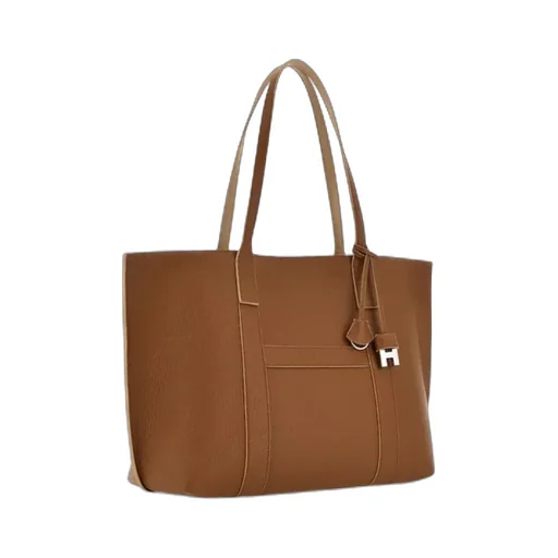 Hogan Hanging Accent Script Top Handle Bag