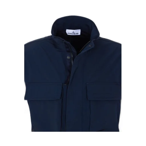Stone Island Logo Patch Pocket Detail Jacket