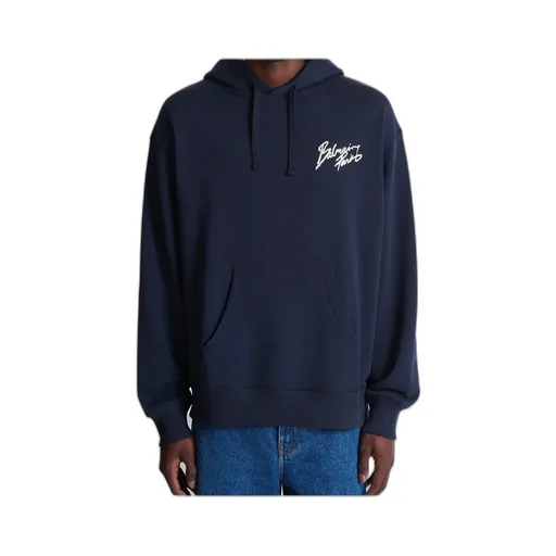 Balmain Logo Printed Hoodie