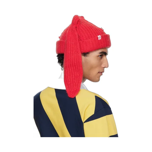 Ribbed Knitted Beanie