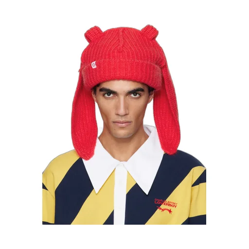 Ribbed Knitted Beanie