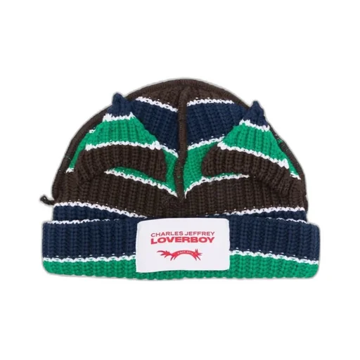 Ribbed Knit Brimless Hat