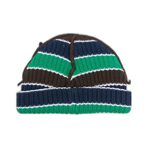 Ribbed Knit Brimless Hat