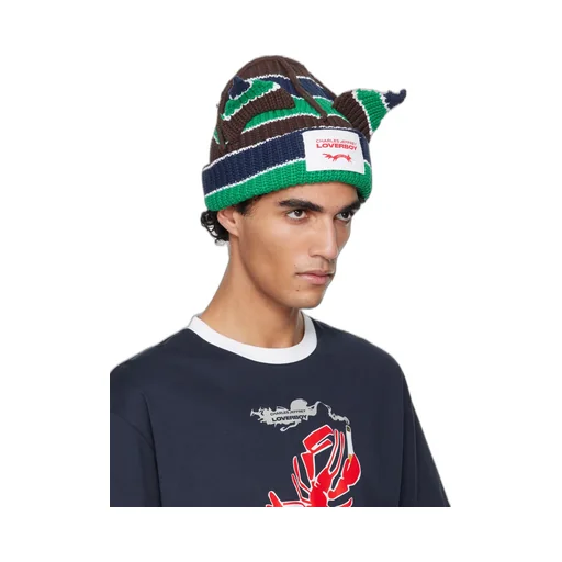 Ribbed Knit Brimless Hat