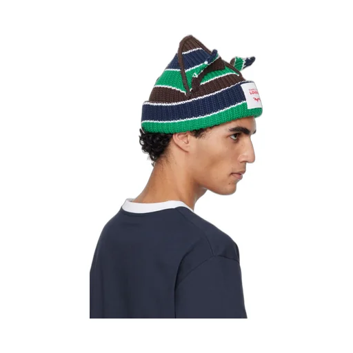 Ribbed Knit Brimless Hat