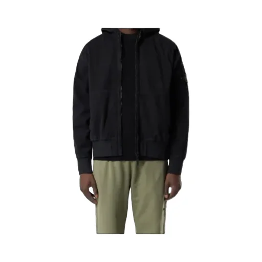Fit Zip-Up Hooded Jacket With Pockets