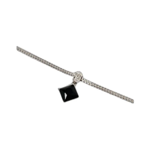 Alexander Mcqueen Twin Skull Necklace