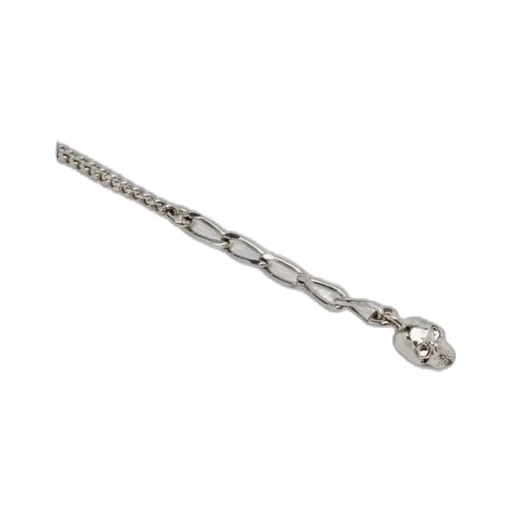 Alexander Mcqueen Twin Skull Necklace