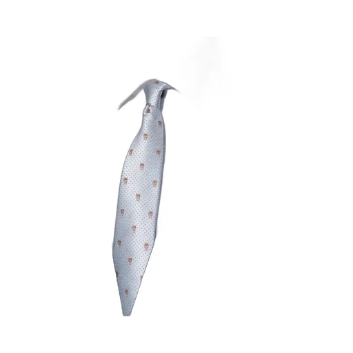 Alexander Mcqueen Skull-Jacquard Pointed-Tip Tie
