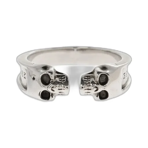 Alexander Mcqueen Skull Embellished Ring