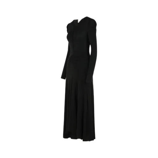 Isabel Marant Long Sleeve V-Neck Dress
