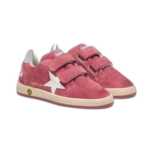 Golden Goose Kids Ball Star Touch-Strap Sneakers