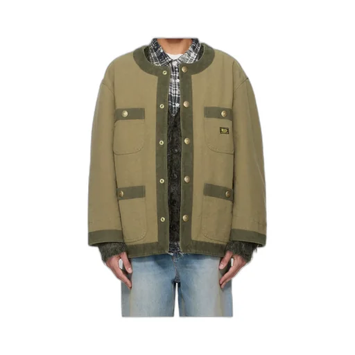 Crew Neck Work Jacket