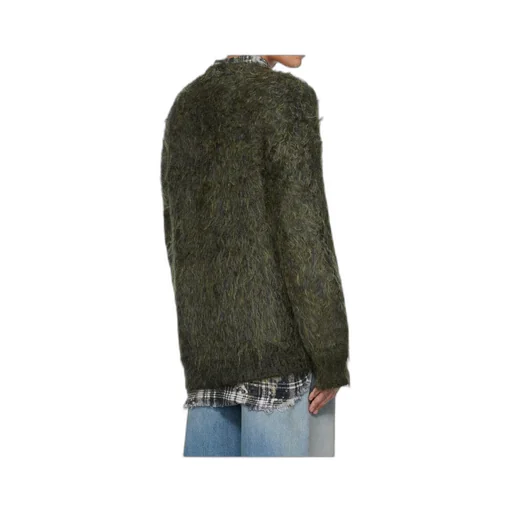 Boyfriend Wool Blend Cardigan