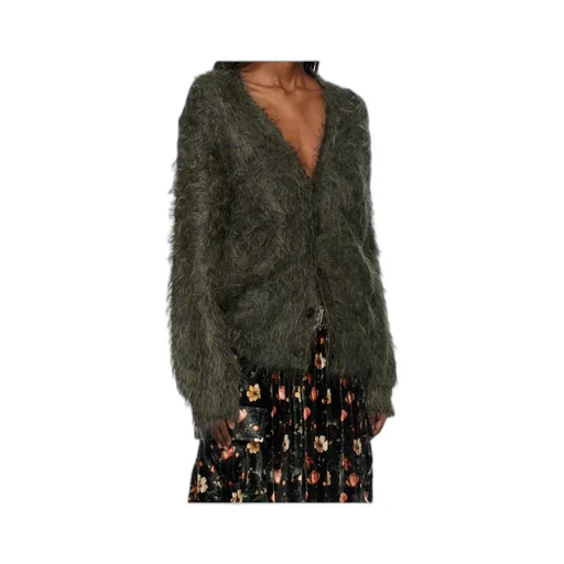 Boyfriend Wool Blend Cardigan