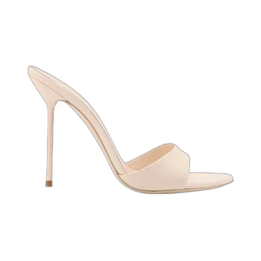 Round-Toed High-Heeled Sandals