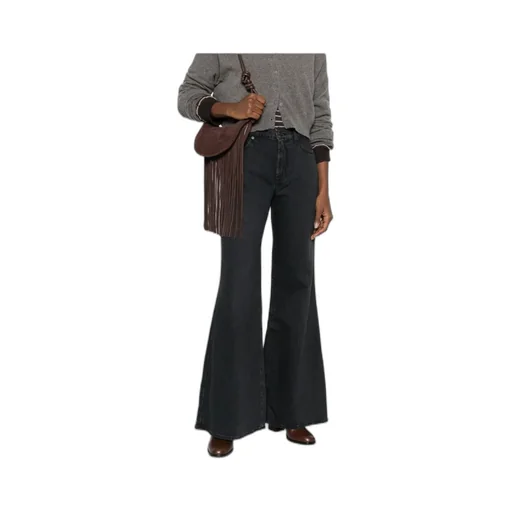 Logo Flared Jeans