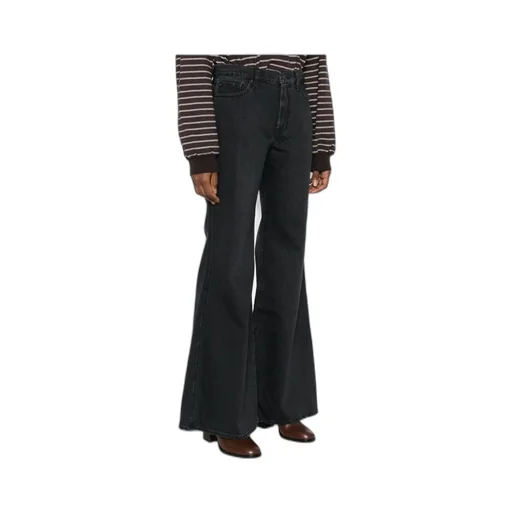 Logo Flared Jeans