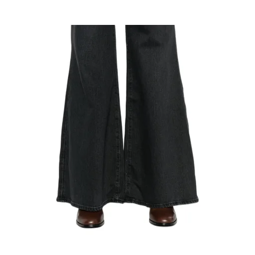 Logo Flared Jeans