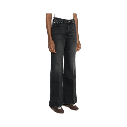 7 For All Mankind Flared Regular-Waist Jeans