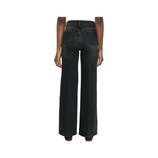 7 For All Mankind Flared Regular-Waist Jeans
