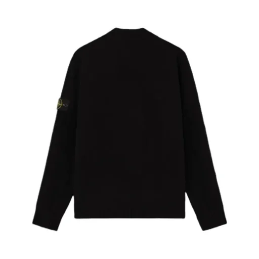 Stone Island Logo Patch Creweck Jumper