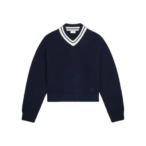V-Neck Sweater In Cashmere