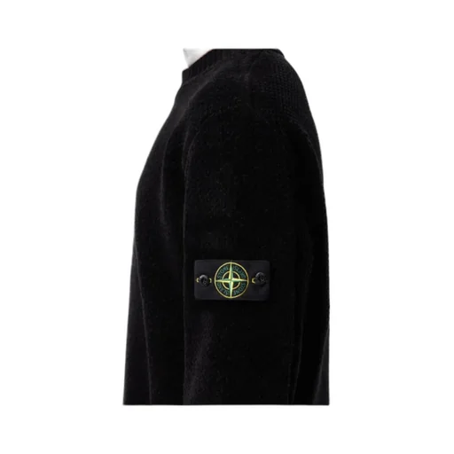 Stone Island Logo Patch Creweck Jumper