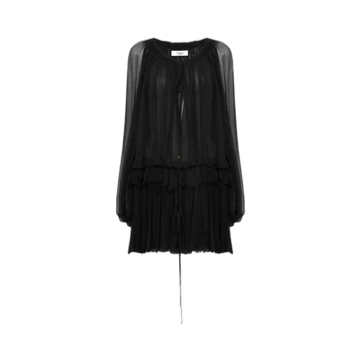 Long-Sleeved Mini Dress