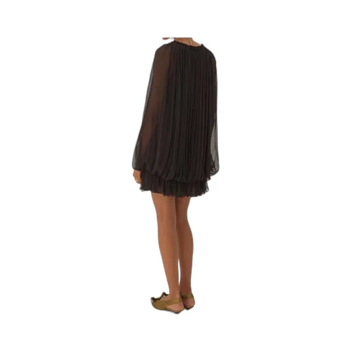 Long-Sleeved Mini Dress